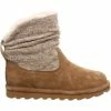 Best Sale ⌛ BearPaw Virginia 7 In. Knit And Suede 🥾 Boots 🔔