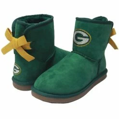 Best Pirce ✨ Women's Cuce Green Bay Packers Low Team Ribbon 🥾 Boots ✨