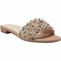 Cheapest 👏 Jessica Simpson 👩 Women's Aprio Crochet Slides 🌟