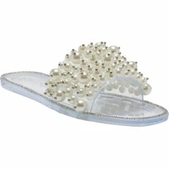 Wholesale 🌟 Jessica Simpson Kassime2 Beaded Jelly Slides 🔥