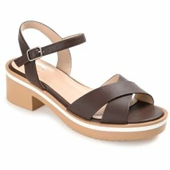 Buy 😀 Journee Collection 👩 Women's Hilaree 🩴 Sandal ⌛