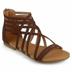 Cheap ⌛ Journee Collection 👩 Women's Regular And Wide Width Hanni 🩴 Sandal 🔥