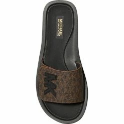 Best reviews of 😉 Michael Kors 👩 Women's MK Slides 👍 -women’s shoes Sale unnamed file 2597