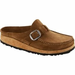 Cheapest 🧨 Birkenstock 👩 Women's Buckley Suede Slip On Clogs ✨