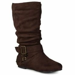 Best Pirce 💯 Journee Collection 👩 Women's Wide Calf Shelley-6 Boot ✔️