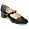 Hot Sale 🎁 Journee Signature 👩 Women's Genuine Leather Tru Comfort Foam™ Ellsy Pump ✨