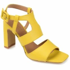 Discount 🤩 Journee Signature 👩 Women's Genuine Leather Beckie Pump ❤️