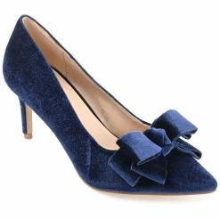 Best Pirce 💯 Journee Collection 👩 Women's Crystol Pump ❤️