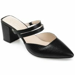 Flash Sale 😉 Journee Signature 👩 Women's Genuine Leather Tru Comfort Foam™ Kaitlynn Pump 🛒