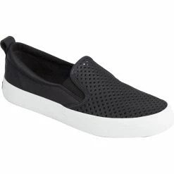 Cheapest 🤩 Sperry 👩 Women's Crest Twin Gore Scalloped Perf 👟 Sneakers 💯