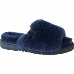 Wholesale 😍 Fireside By Dearfoams Cairns Genuine Shearling Slide Slippers 😀