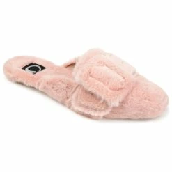 Coupon ✨ Journee Collection 👩 Women's Faux Fur Eara Slipper 🎁