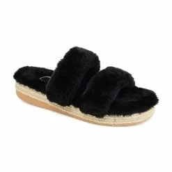 Cheap 💯 Journee Collection 👩 Women's Faux Fur Relaxx Slipper ⭐ -women’s shoes Sale unnamed file 5879