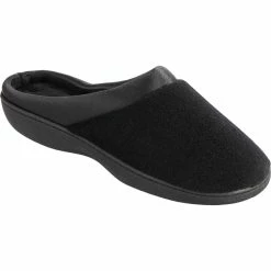 New 🔔 Isotoner 👩 Women's Microterry Clog Slippers With Satin Trim 🌟