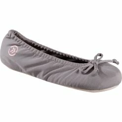 Best deal 😀 Totes Isotoner 👩 Women's 4-way Stretch Satin Ballerina Slippers 🎁 -women’s shoes Sale unnamed file 6024