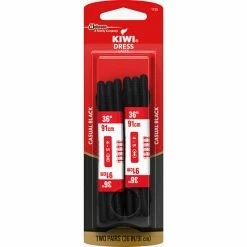 Discount 🛒 Kiwi Classic Round Black 36 In. Laces 2 Pk. 🤩