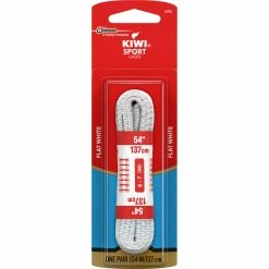 Discount 👍 Kiwi 54 In. White Sport Flat Laces ✔️