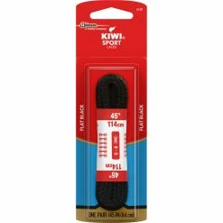 Discount ⭐ Kiwi Sport Flat 👟 Shoe Laces 45 In., Black 👍